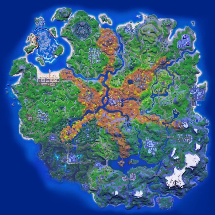 Fortnite Season 6 Map