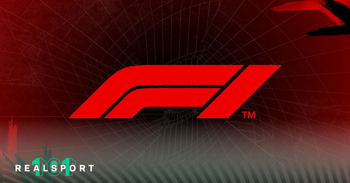 F1 generic logo with red and dark blackground
