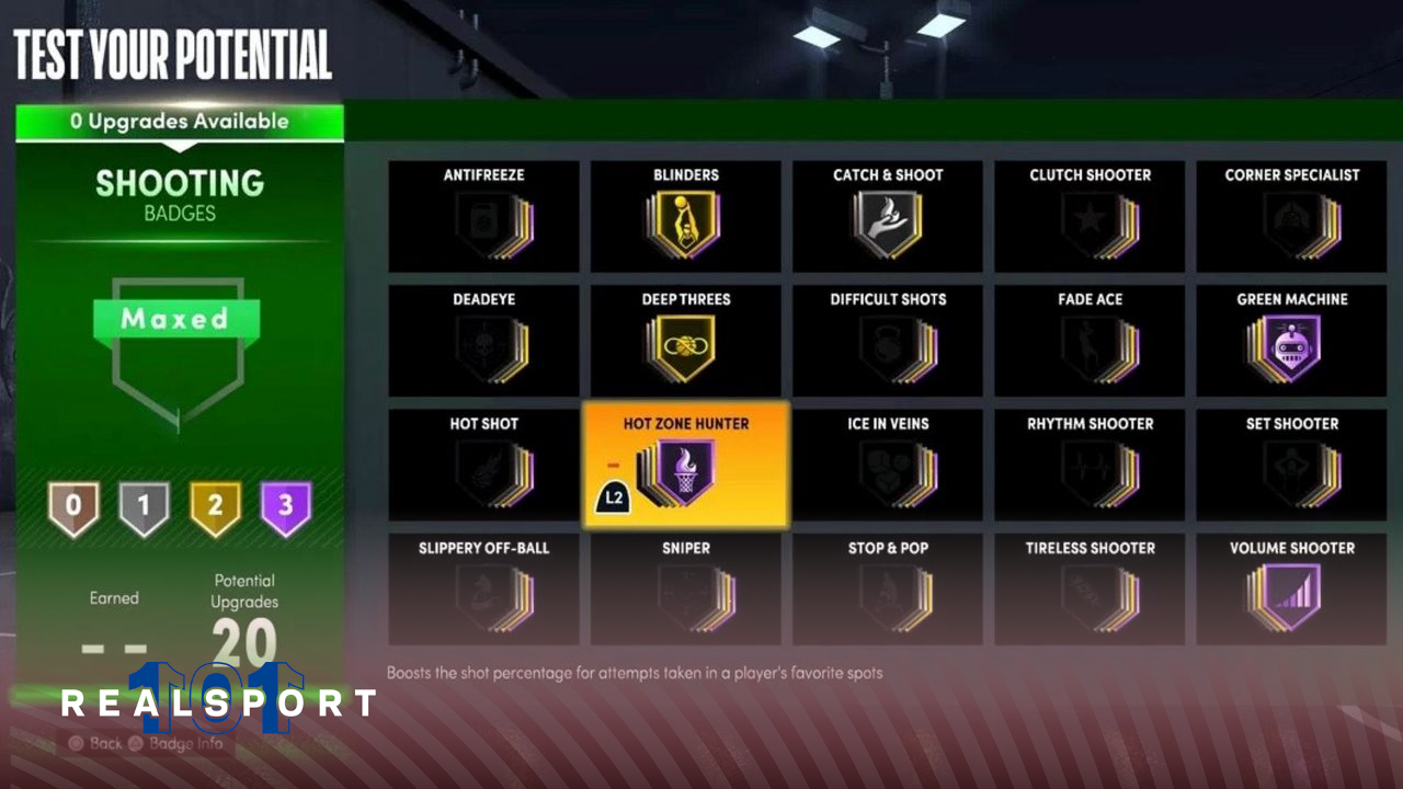 NBA 2K24 Badge System Explained: NBA Player Template, Level