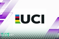 Union Cyclist Internationale logo with white and purple background