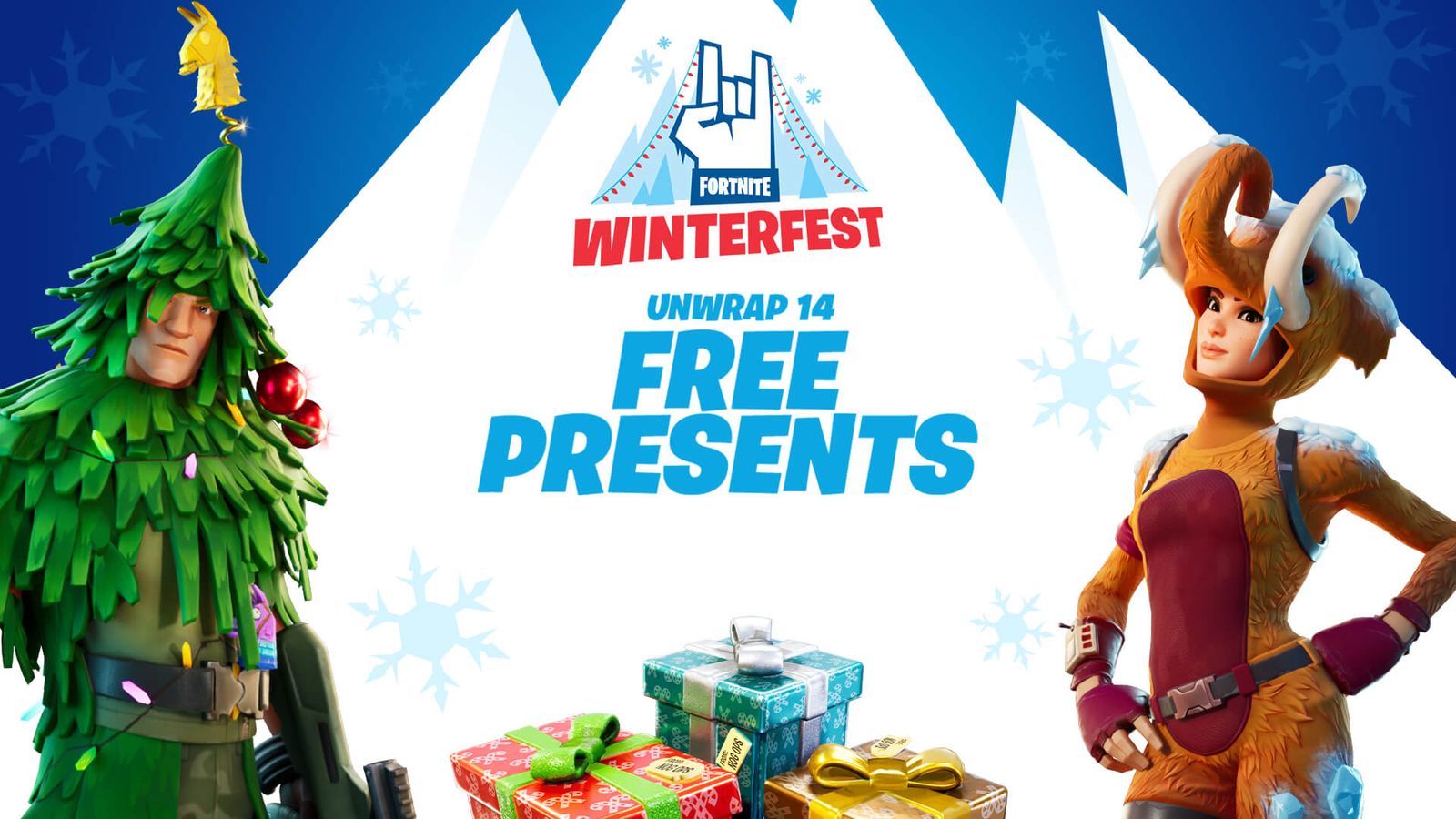 Fortnite Winterfest 2019 With Presents and Challenges Begins