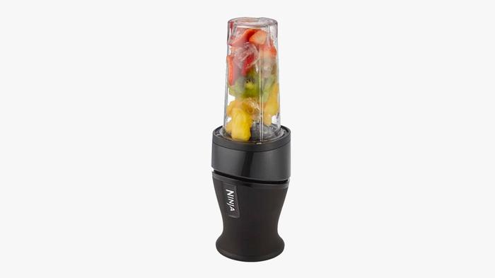 Best Blender Ninja product image of a black and grey machine.