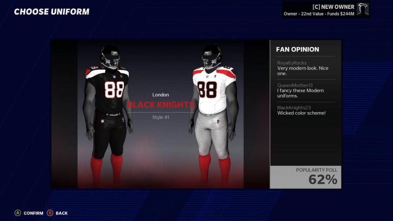 Madden 21 Franchise Relocation: Brooklyn team names, uniforms, & more