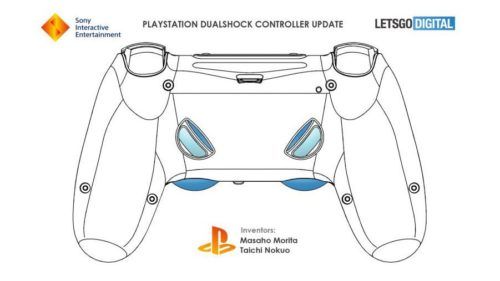 A proposed design for Sony's PS5 controller