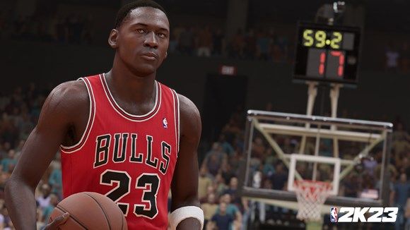 NBA 2K23 Michael Jordan gameplay edition championship
