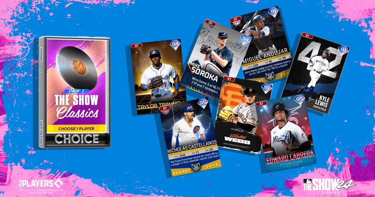 MLB The Show 24 The Show Classics series cover