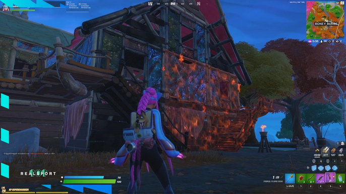 How To Set Structures On Fire In Fortnite Season 6 Week 4 Guide - fire make damage roblox