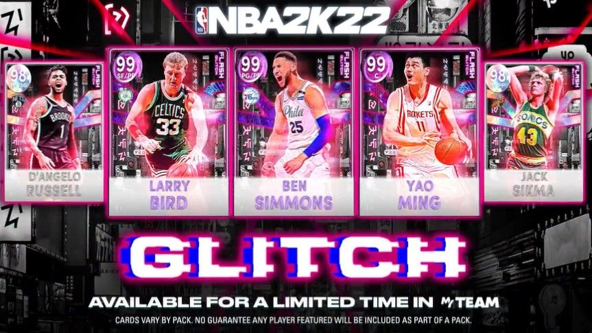 NBA 2K22 MyTEAM Glitched Packs