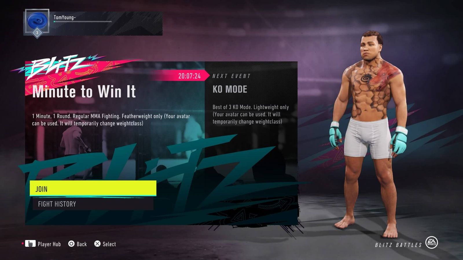 MINUTE TO WIN IT UFC 4