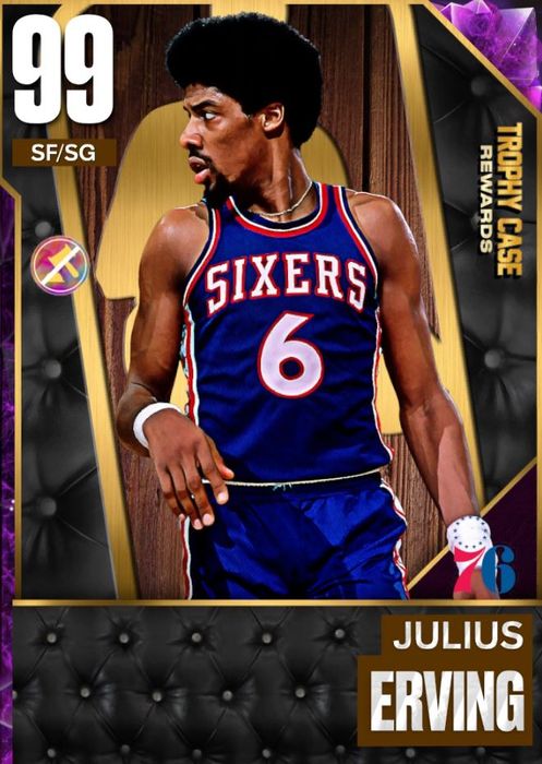 NBA 2K23 Julius Erving 99 OVR MyTeam card