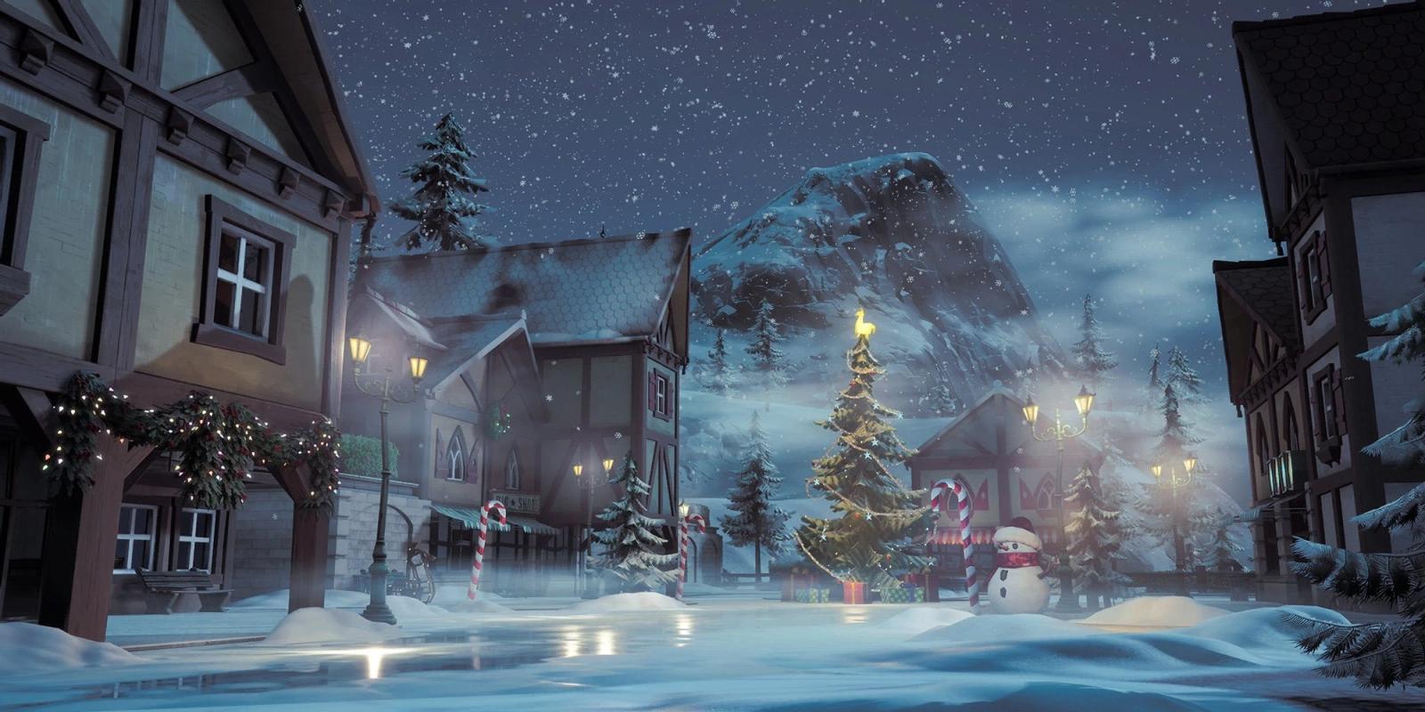 LET IT SNOW: A new Lobby background will be added.