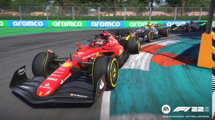 F1 22 Screenshot Ferrari