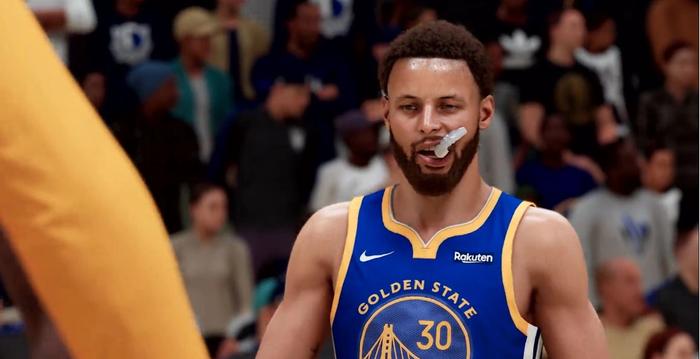 NBA 2K21 PS5 next gen gameplay trailer Stephen Curry 
