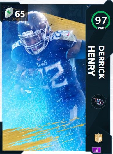 Derrick Henry NFL Honors 97 OVR offensive player of the year card