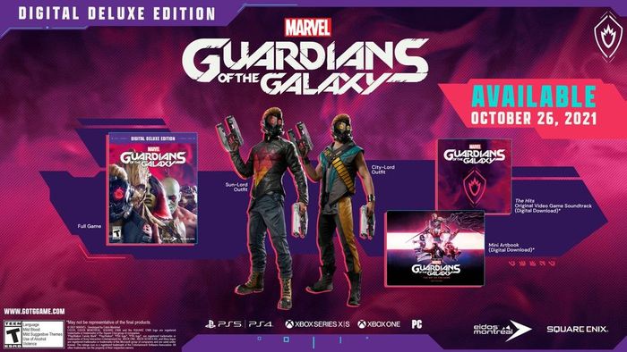 Guardians of the Galaxy Pre-Order Deluxe