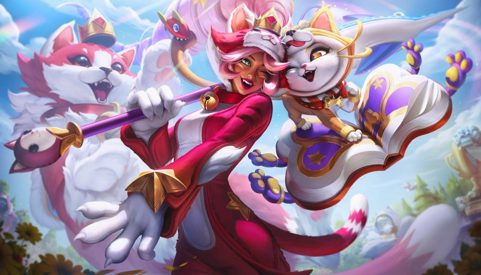 League of Legends cats and dogs skins