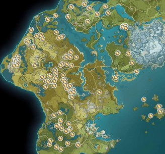 Genshin Impact Cor Lapis Locations Where To Find On Map How To Farm And Best Mining Route