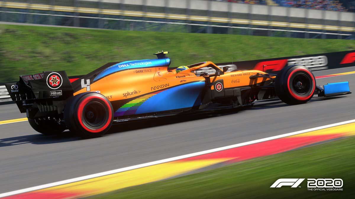 Lando Norris' McLaren in F1 2020