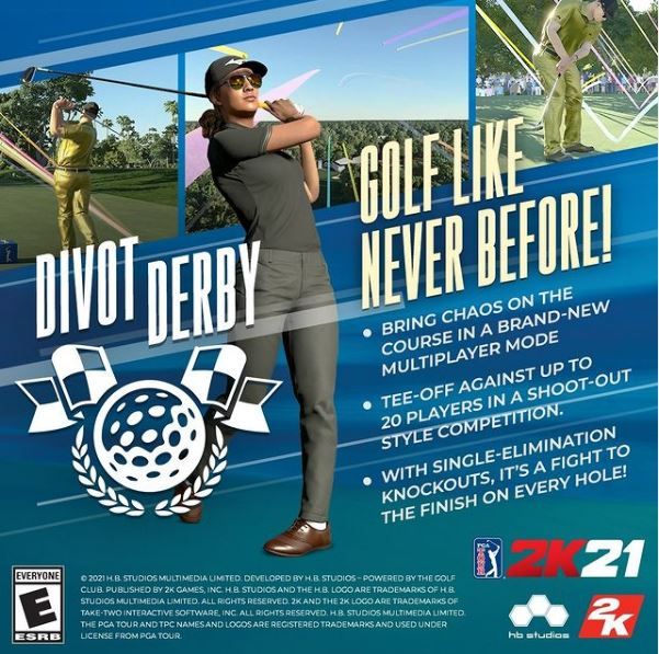 PGA Tour 2K21 Divot Derby Game Mode Rules
