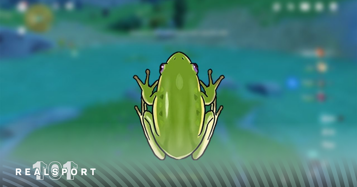 An image of a frog in Genshin Impact. 