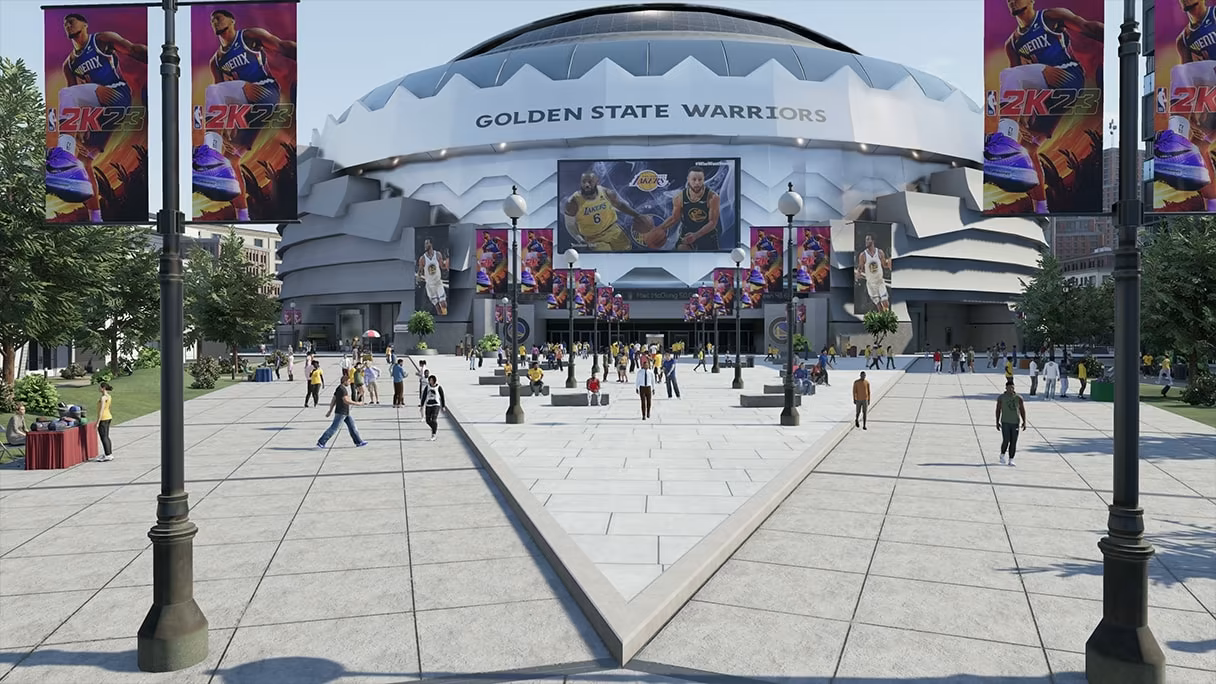 NBA 2K23 The Arena The City 