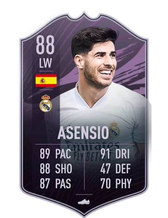 marco asensio objectives fifa 21