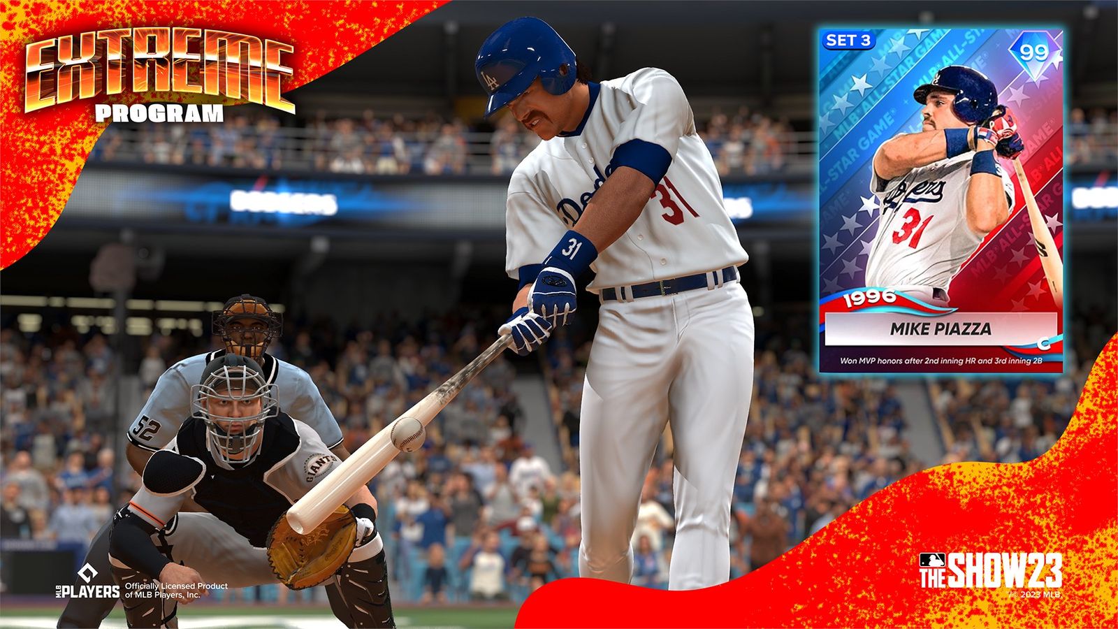 MLB The Show 23 Extreme Program Mike Piazza 