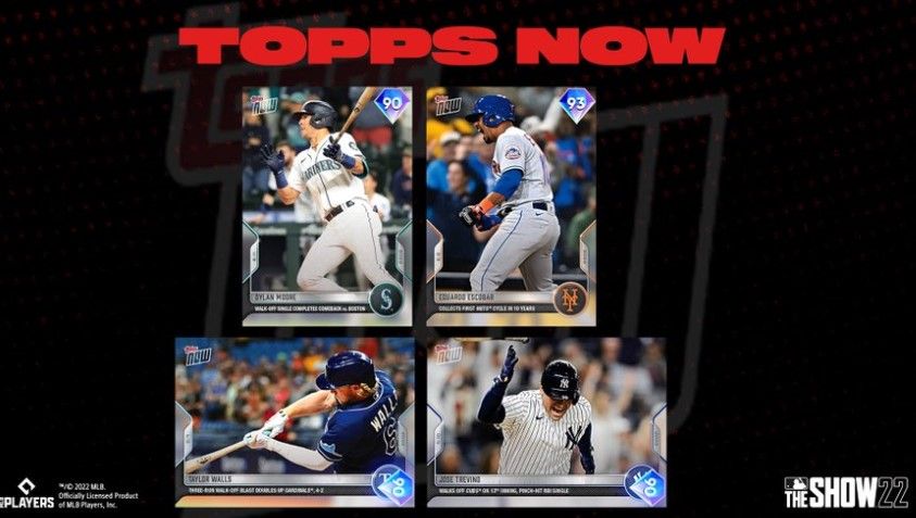 MLB The Show 22 Topps Now