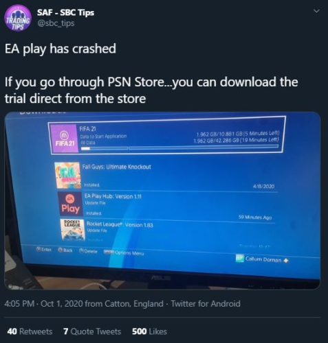 ea play ps store