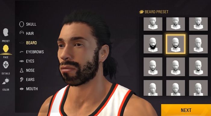 Create a player in NBA 2K22 Mobile