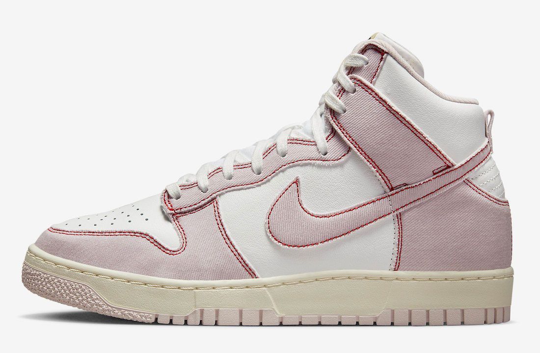 pink high top nikes