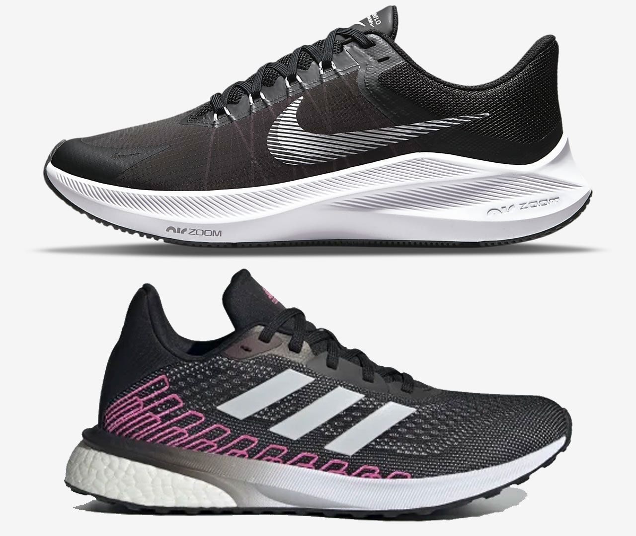 latest shoes adidas and nike