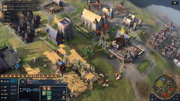 age of empires 4 gameplay screenshot