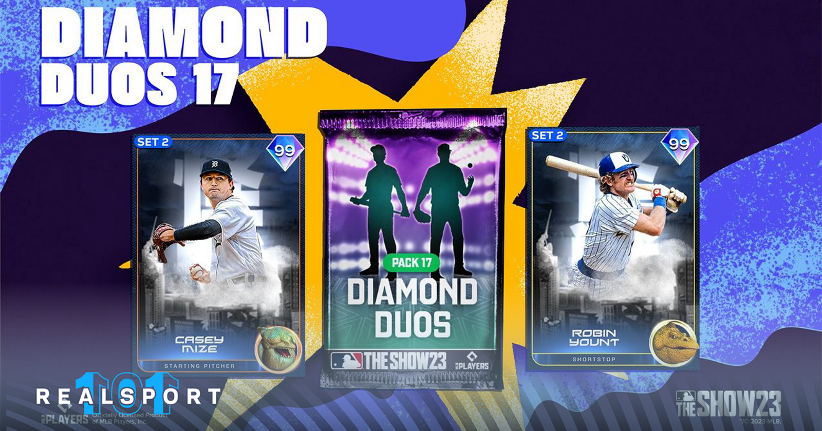 MLB The Show 23 Diamond Duos 17 pack players