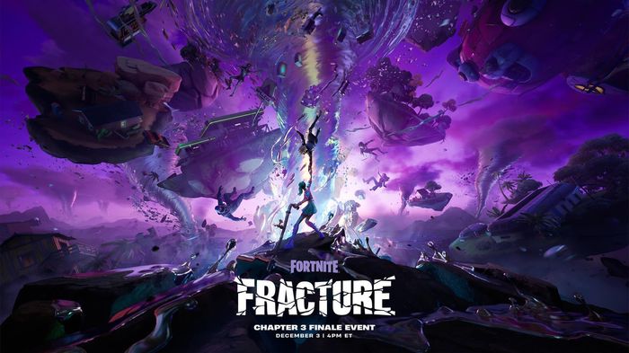 promo image for the Fortnite fracture event 
