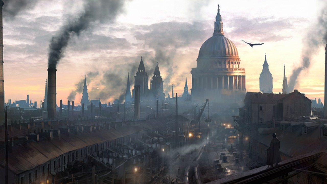 assassins creed syndicate london skyline