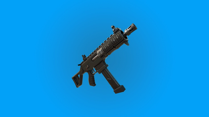 The Combat SMG in Fortnite that has received a massive nerf in this latest balancing patch.