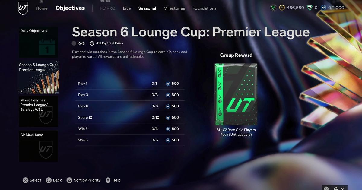 FC 24 Season 6 Lounge Cup: Premier League