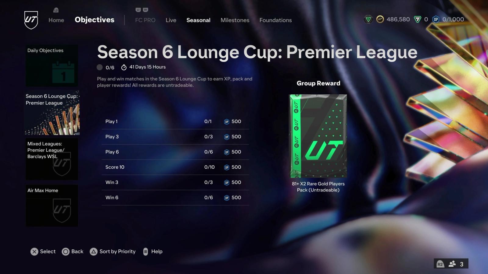 FC 24 Season 6 Lounge Cup: Premier League