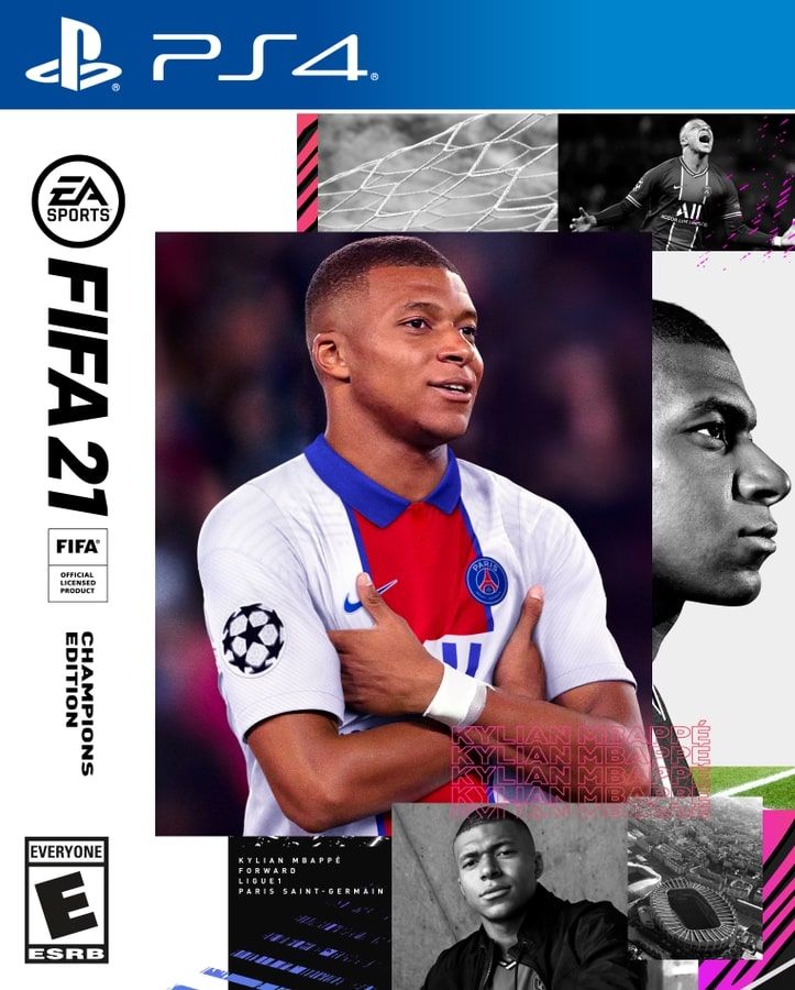 fifa 21 cover mbappe