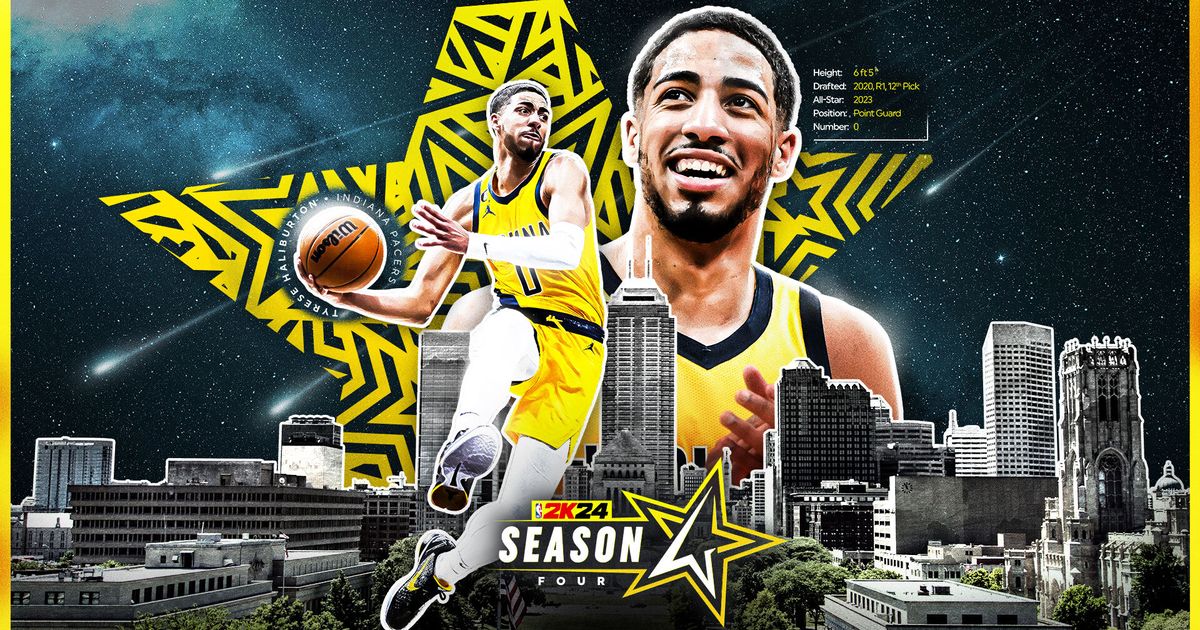 NBA 2K24 Season 4 cover