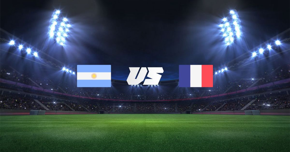 argentina vs france flags