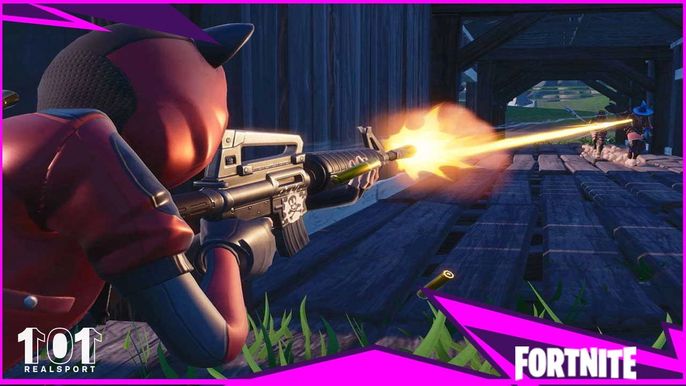 Fortnite Chapter 2 Season 5 Weapons Mandalorian Jetpack Amban Sniper Vaulted And Unvaulted Weapons - laser shotgun roblox