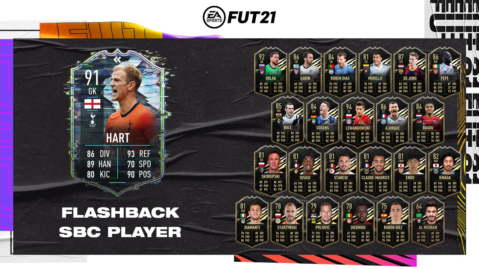 FIFA 21 Flashback joe hart sbc ultimate team
