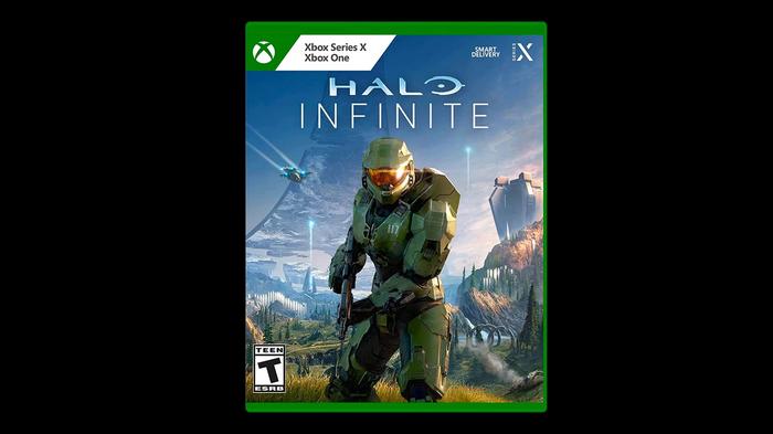Halo Infinite standard edition cover.