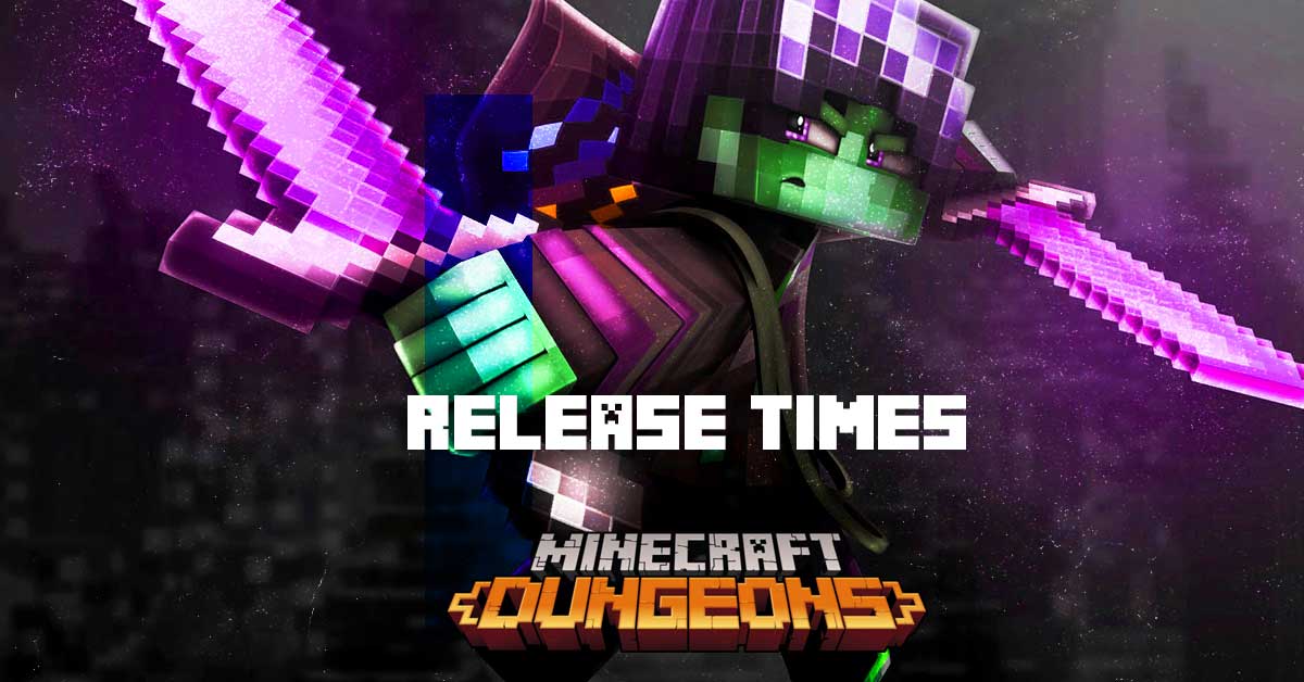 Minecraft dungeons sale ps4 release date