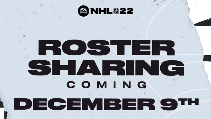 NHL 22 Roster Sharing 