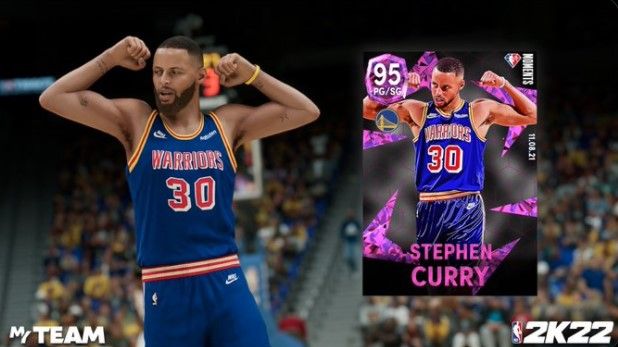 NBA 2K22 MyTEAM Stephen Curry