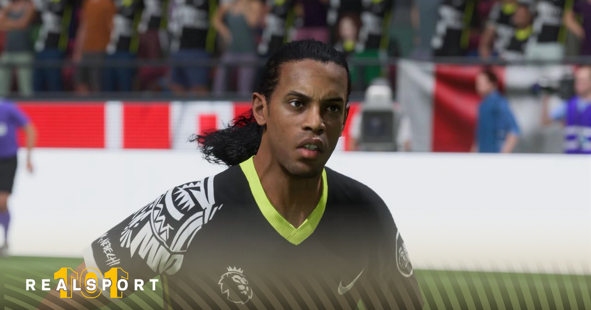 What was Ronaldinho rating in FIFA 10?