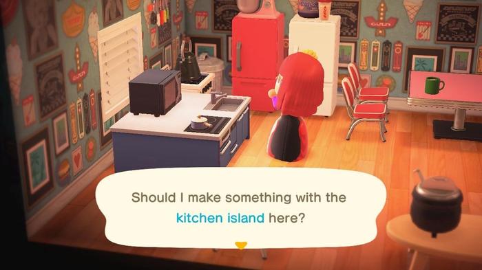 Image of a Kitchen in Animal Crossing New Horizons